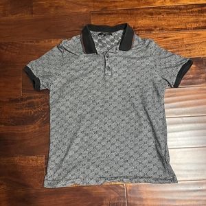 Gucci Print polo tee size M